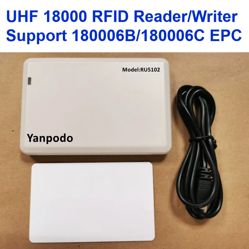 Yanpodo UHF ũž USB UHF RFID  , ׼  ýۿ,  UHF  ī, SDK  Ʈ, ISO18000-6B/6C